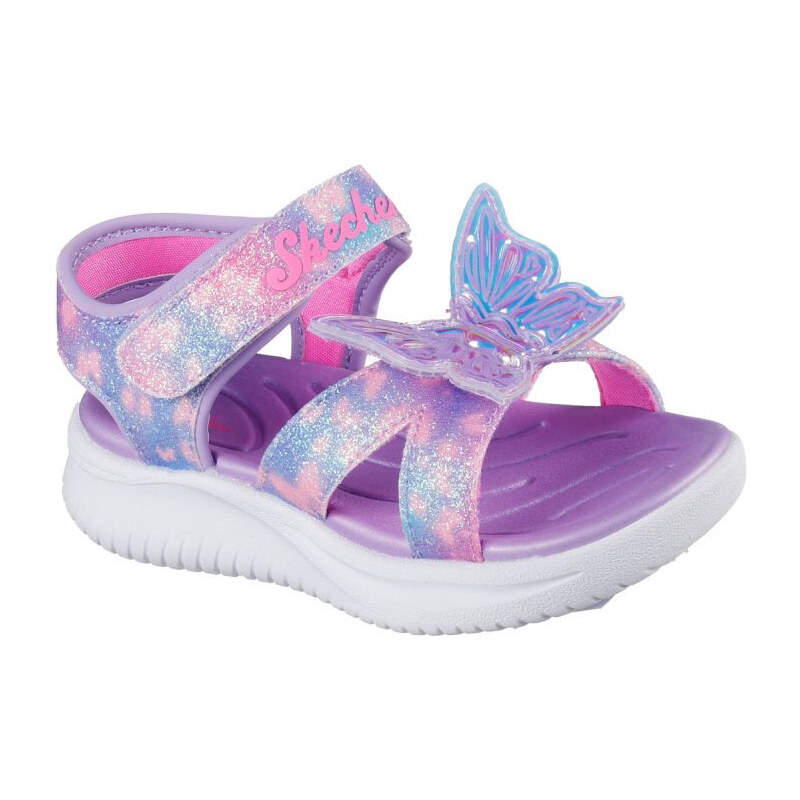 Detské sandále Skechers JUMPSTERS SANDAL BUTTERFLY BRITES 303109N LVMT 68601610