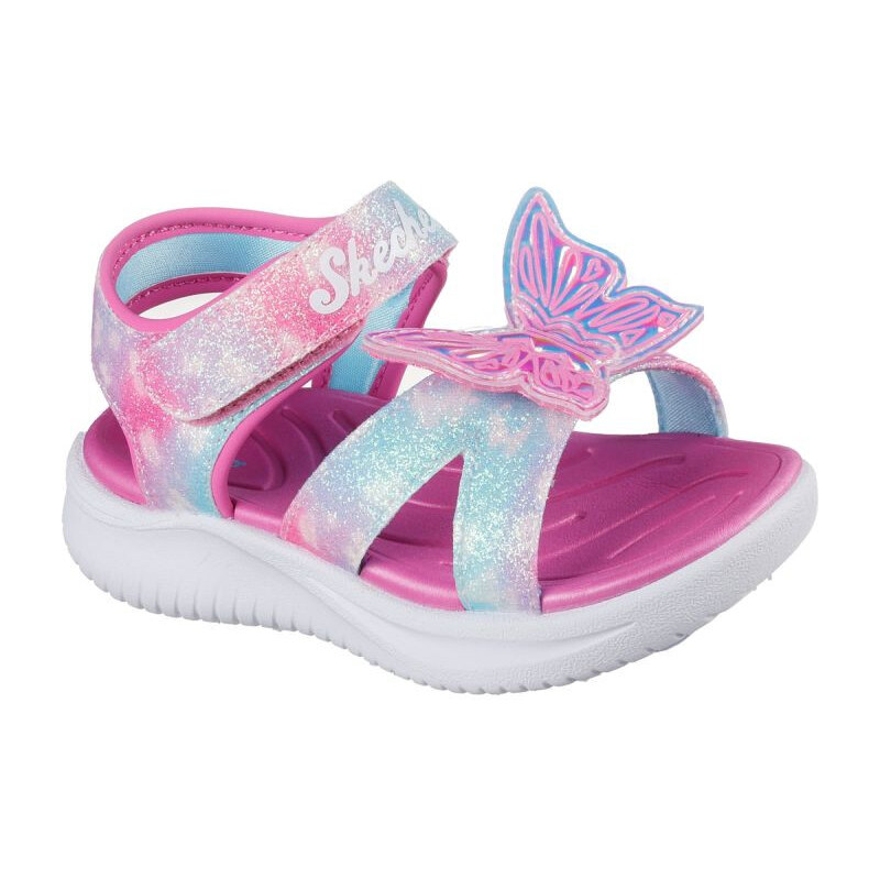 Detské sandále Skechers JUMPSTERS SANDAL BUTTERFLY BRITES 303109N PKMT 68601611