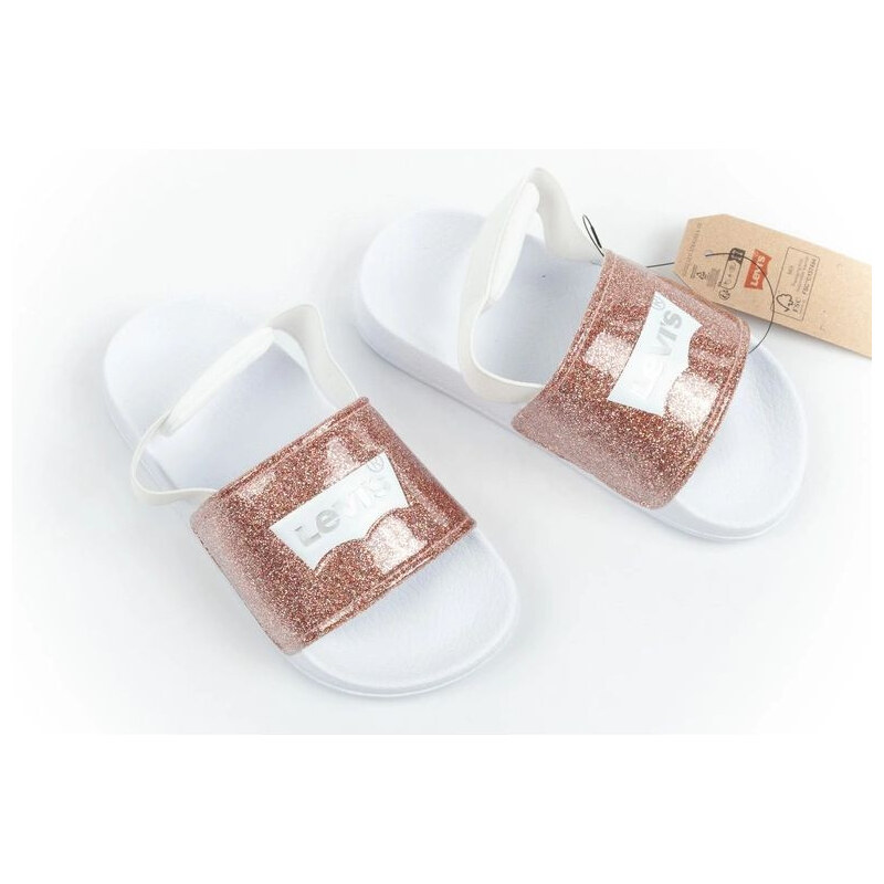 E-shop Levis Detské žabky Levis Pool S Mini Girls Glitter Sandals Kids