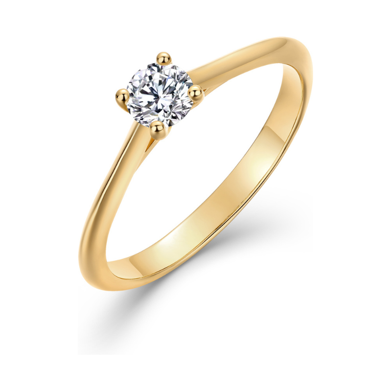 Olivie Zásnubní prsten DIAMANT 0,3ct GOLD 10022 68706445