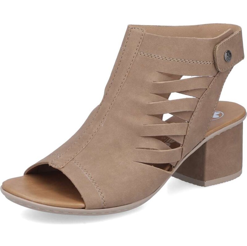 E-shop Dámske sandále RIEKER 64678-62 béžová S6