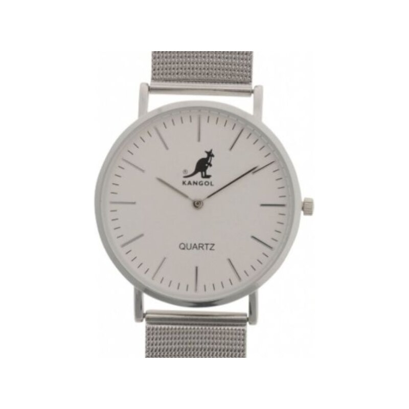 Pánske Hodinky Kangol Quartz Expander Strieborné 37911758