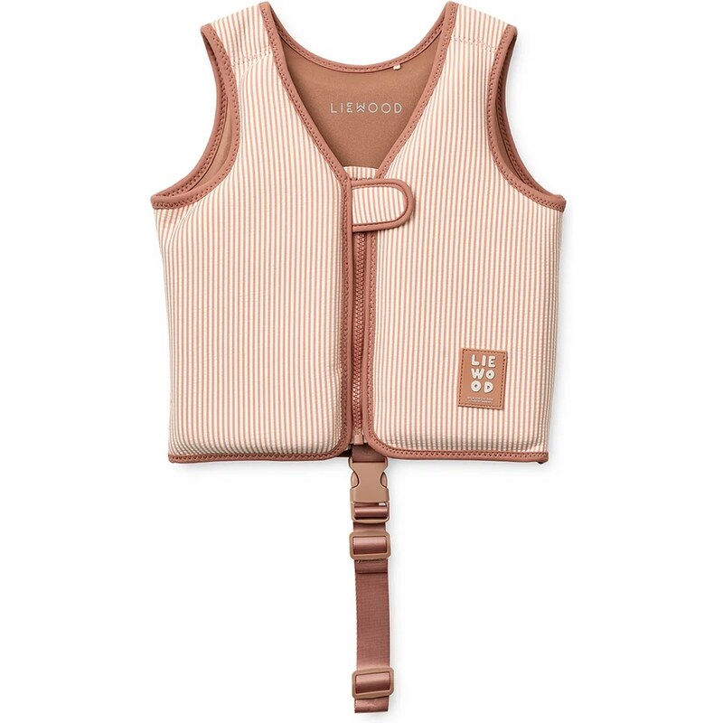 Liewood plavecká vesta Dove Seersucker Swim Vest 68605500