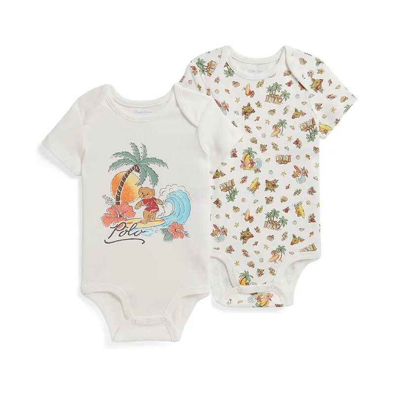 E-shop Polo Ralph Lauren body dojčenské bavlnené 2-pak