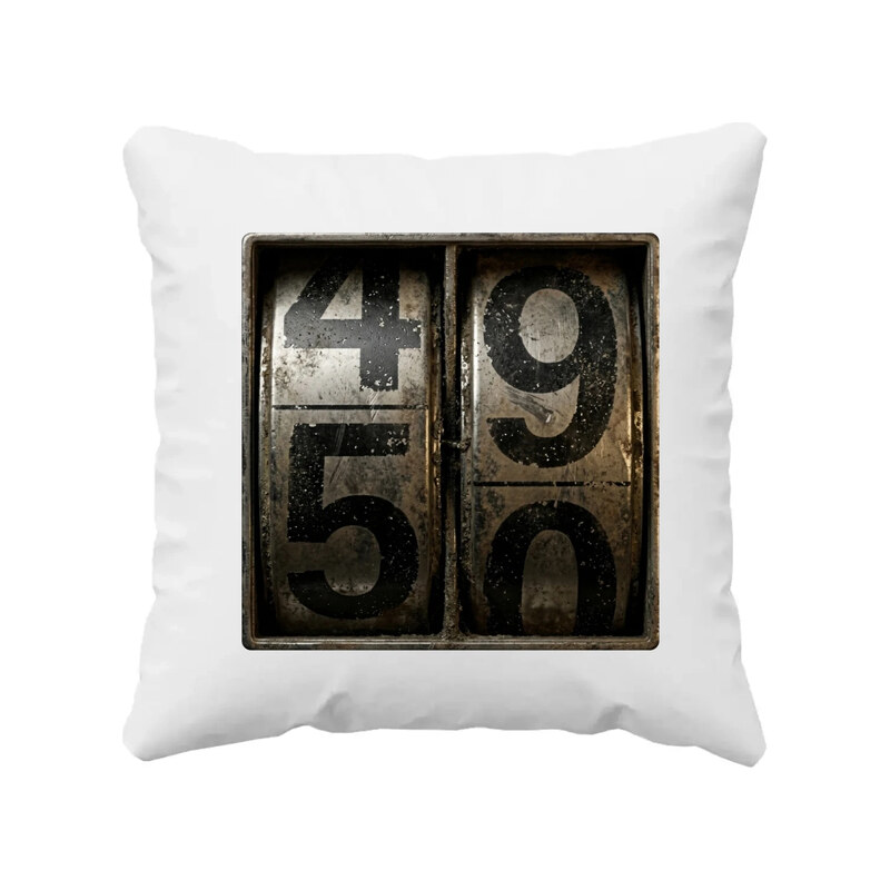 E-shop Garibald Počítadlo – 50 rokov - vankúš s potlačou