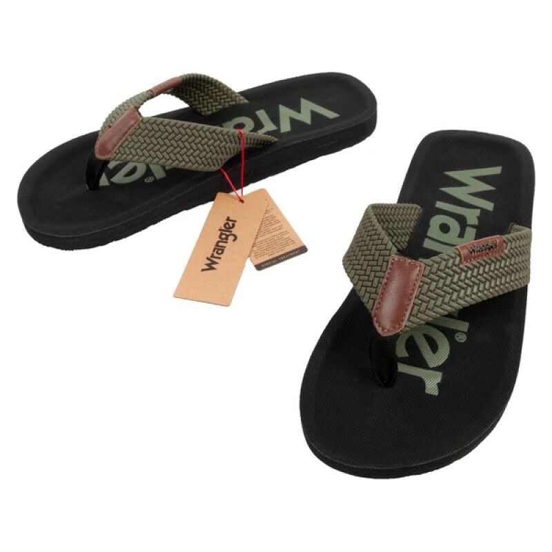 Pánske žabky Wrangler Zane Flipflop Green 68606996