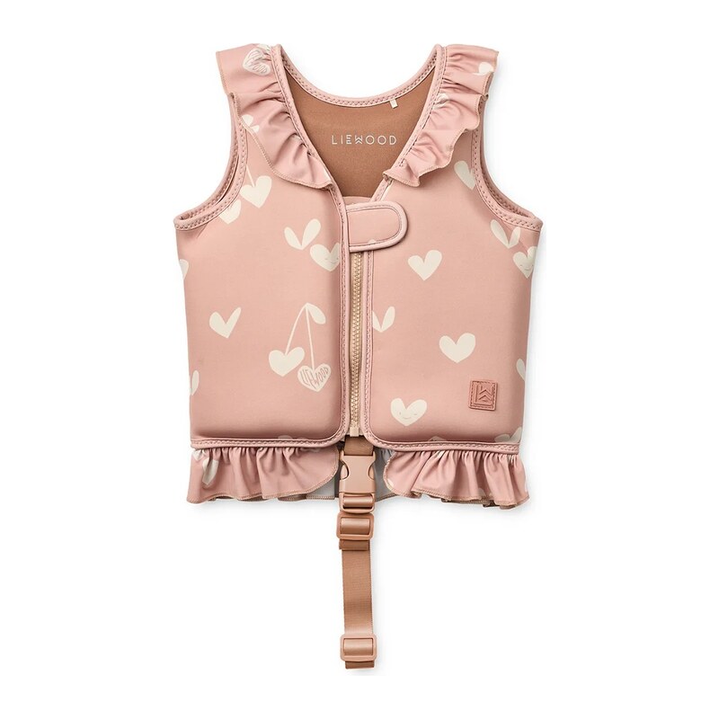 Liewood plavecká vesta Dove Swim Vest w Frill 68608370