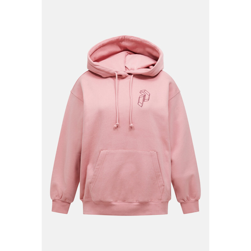 E-shop MIKINA PEAK PERFORMANCE W TERRY GRAPHIC HOOD