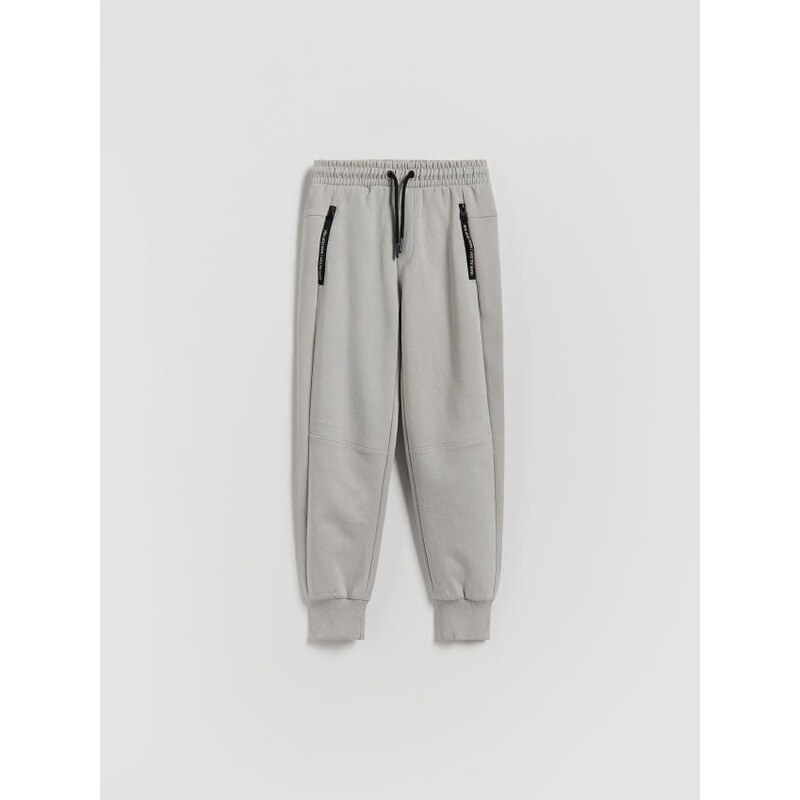 Reserved - Športové jogger nohavice - svetlošedá 68513833