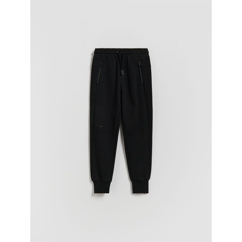 Reserved - Športové jogger nohavice - čierna 68513835