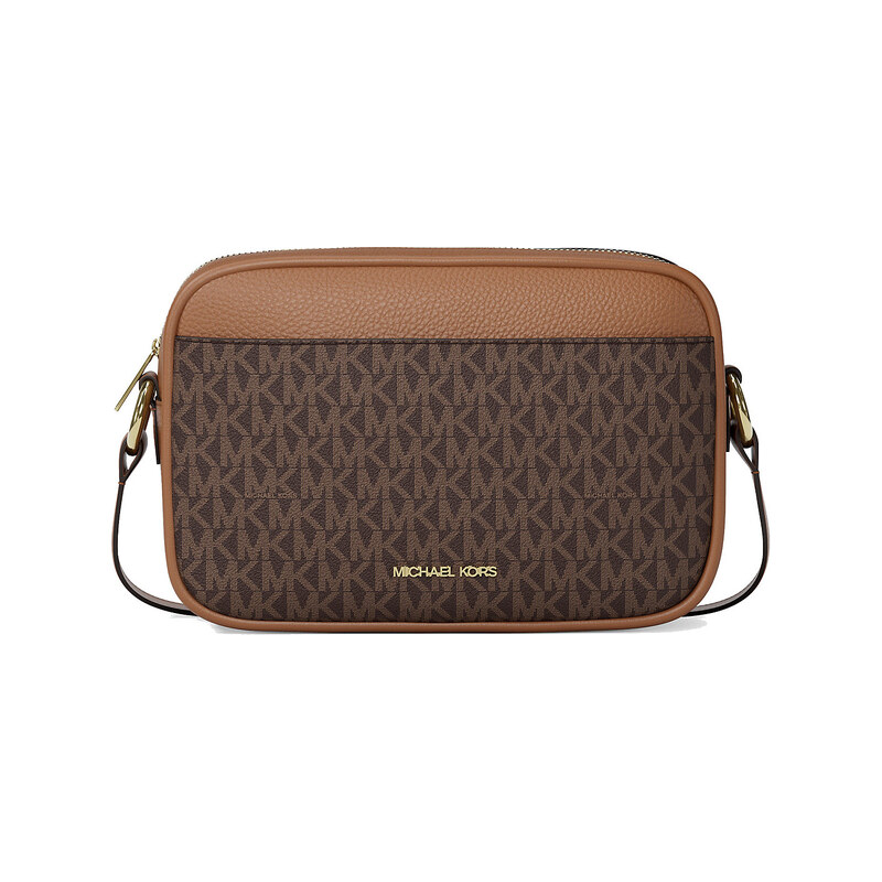 Michael Kors kabelka Camera Crossbody hnědá 68608016