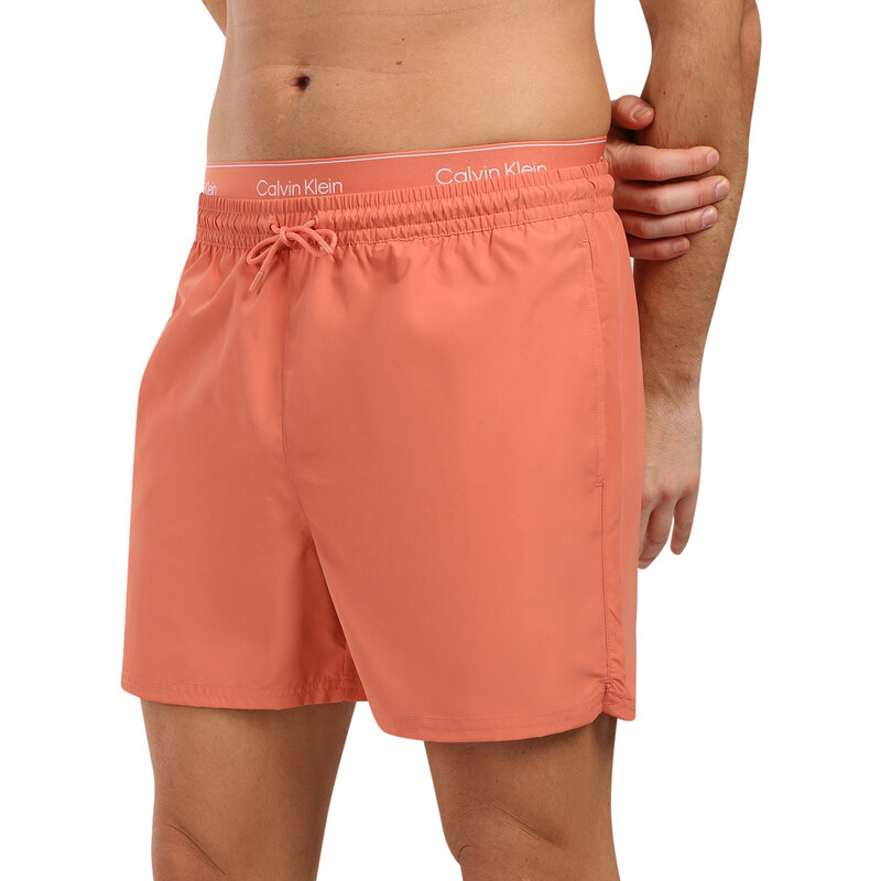 E-shop Pánske plavky Calvin Klein oranžové (N61023-8XN)