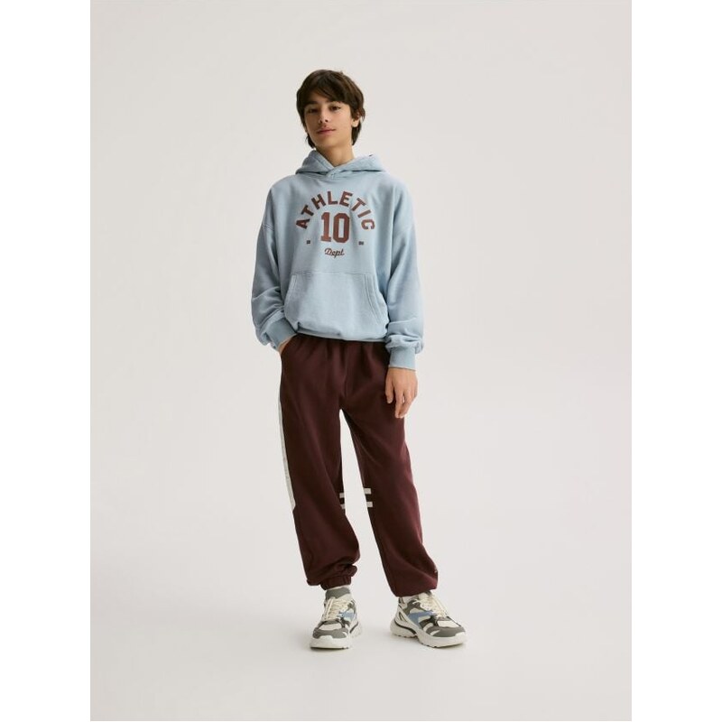 Reserved - Športové baggy joggery - bordová 68514555