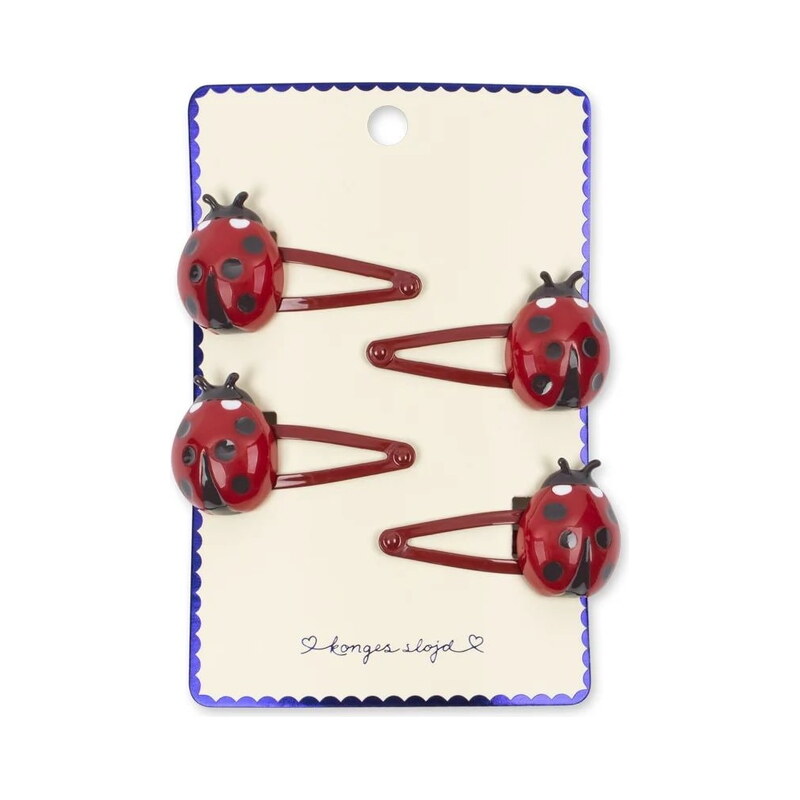 Konges Sløjd Sponky do vlasov Ladybug – sada 4 ks 68612075