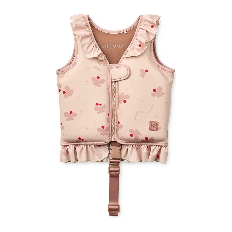 Liewood plavecká vesta Dove Swim Vest w Frill 68608370