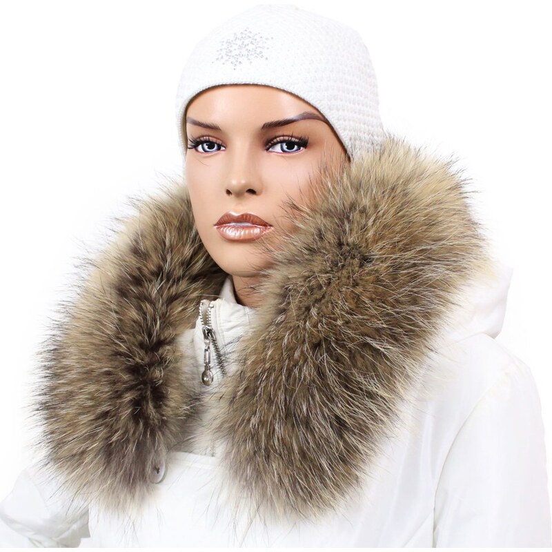 Sikora Kožušinový lem na kapucňu - golier medvedíkovec M 01/55 (75 cm) 68621053