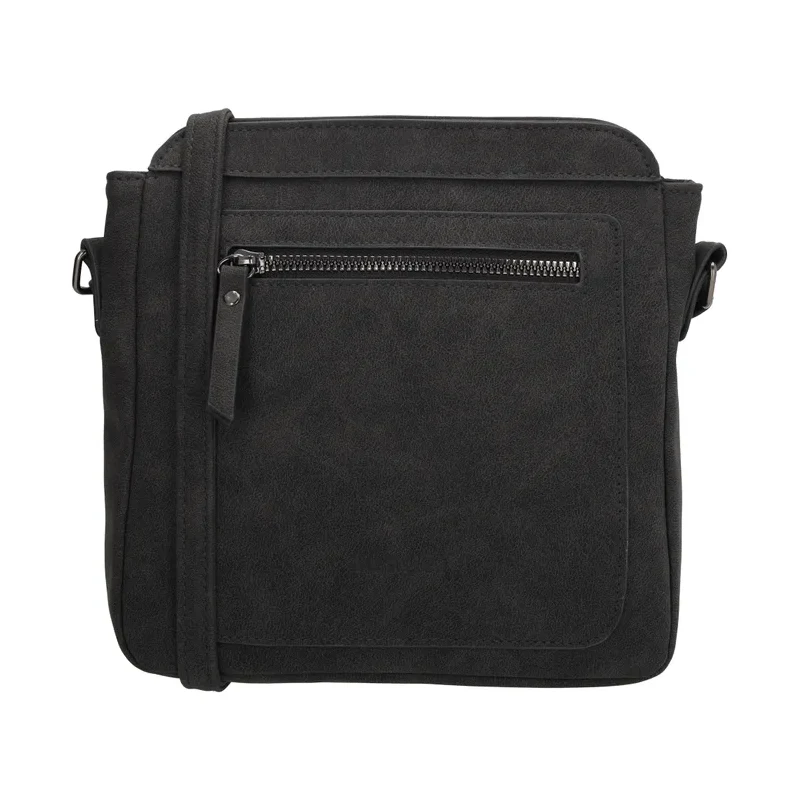 Beagles Čierna prešívaná crossbody kabelka „Diadem” 68622623