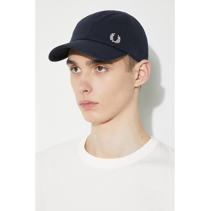 E-shop Bavlnená šiltovka Fred Perry Pique Classic Cap