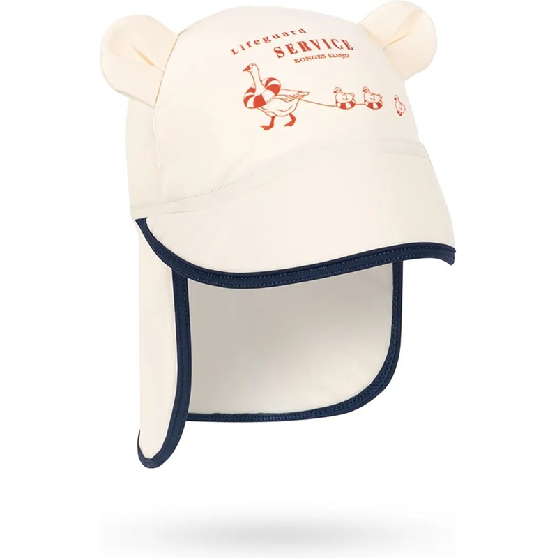 E-shop Konges Sløjd čiapka so šiltom detská ASTER BEAR SUN HAT GRS