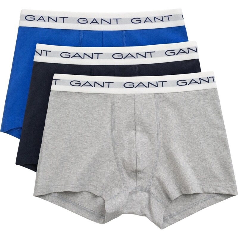 GANT Boxerky modrá / tmavomodrá / sivá / biela 68630762