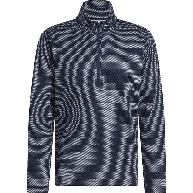 ADIDAS GOLF Športová mikina námornícka modrá / biela 68632236