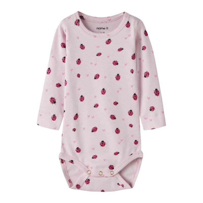 NAME IT Body NBFHALINE rosé / tmavoružová / čierna 68635029
