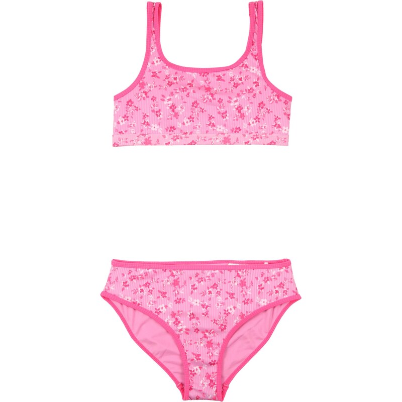 Abercrombie & Fitch Jednodielne plavky ružová / pastelovo ružová / 68635214