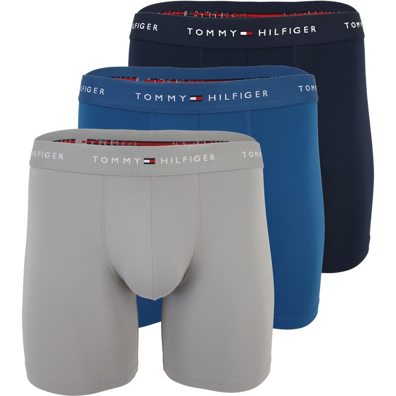 Tommy Hilfiger Underwear Boxerky modrá / námornícka modrá / sivá / 68635715