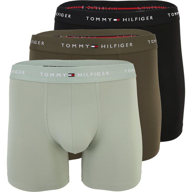 Tommy Hilfiger Underwear Boxerky kaki / olivová / čierna 68635706
