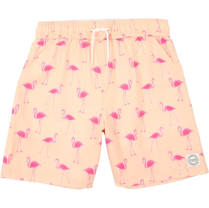 Abercrombie & Fitch Plavecké šortky CORE béžová / ružová 68635761