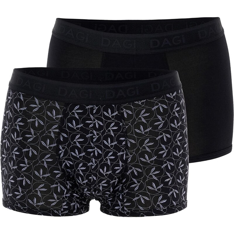 Dagi Boxerky tmavosivá / čierna 68636836