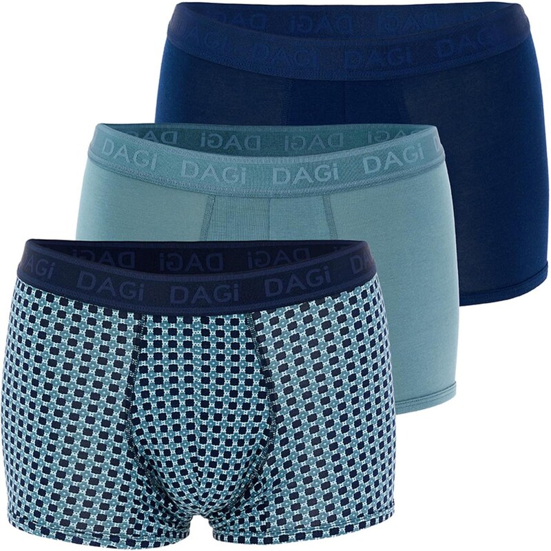 Dagi Boxerky námornícka modrá / svetlomodrá 68636843