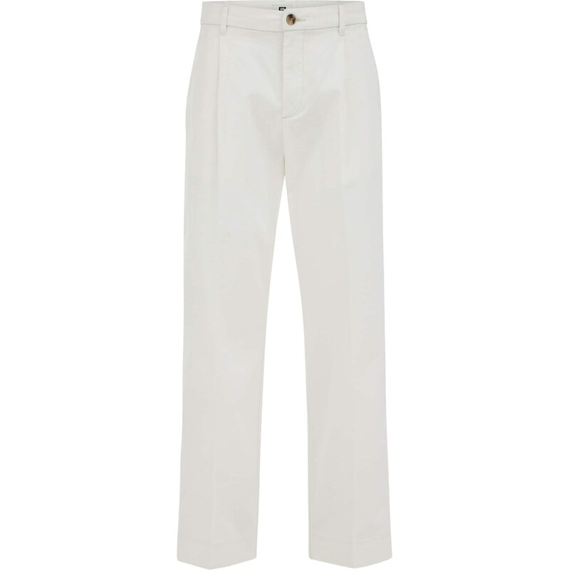 WE Fashion Chino nohavice šedobiela 68637367