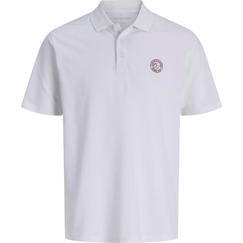 Jack & Jones Junior Tričko Alliance hnedá / biela 68642529