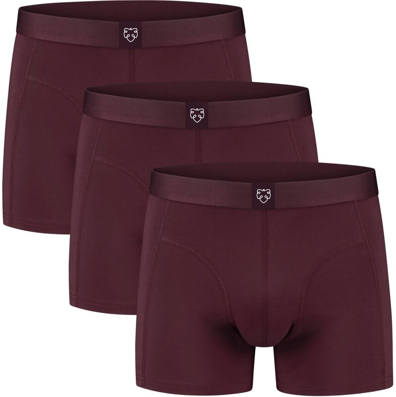 A-dam Boxerky burgundská 68641691