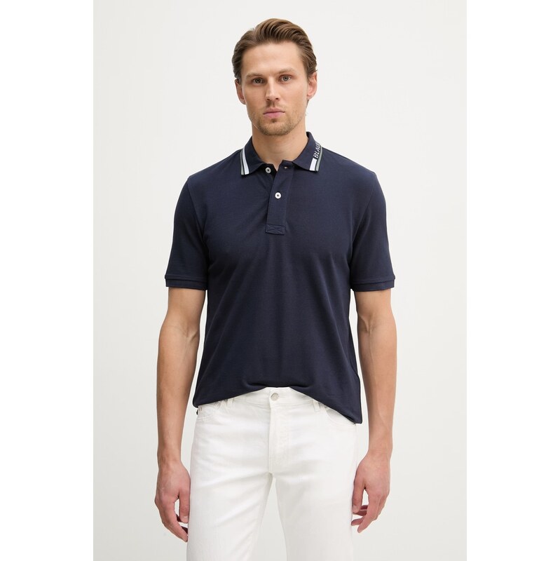 Blauer polo tričko pánske bavlnené RANSOM 68657107