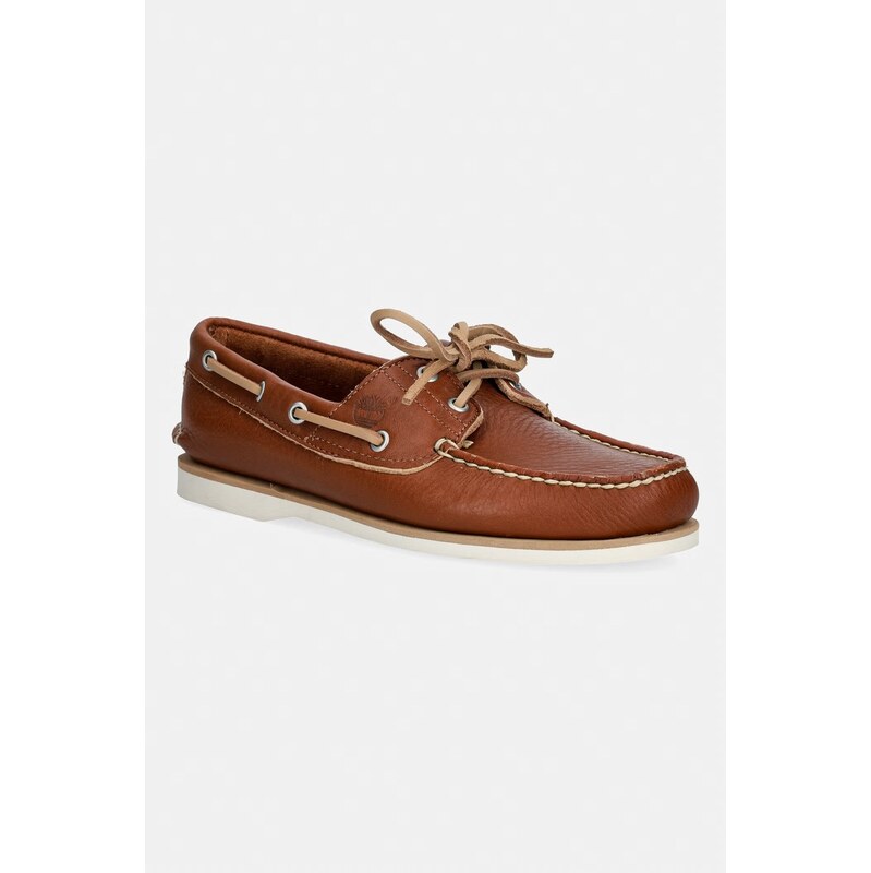 Timberland mokasíny pánske kožené Classic Boat Boat 68657126