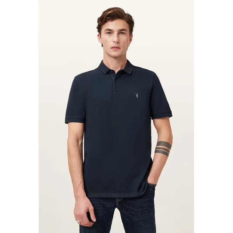 AllSaints polo tričko pánske bavlnené 68530475