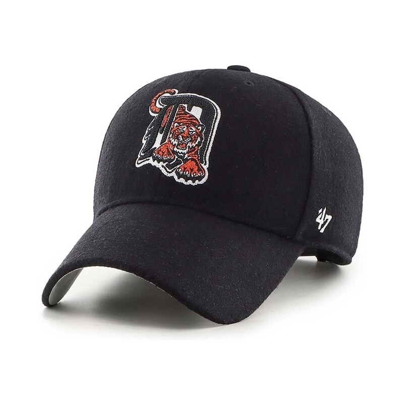 E-shop Šiltovka s prímesou vlny 47 brand MLB Detroit Tigers