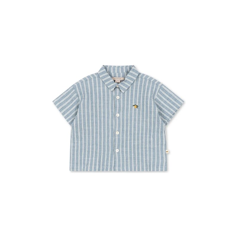 Konges Sløjd Detská bavlnená košeľa Konges Sløjd ELLIOT SS SHIRT GOTS 68323989