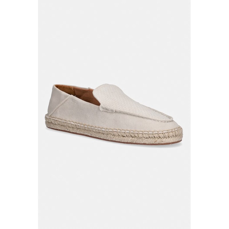 E-shop BOSS espadrilky pánske z semišu Madeira