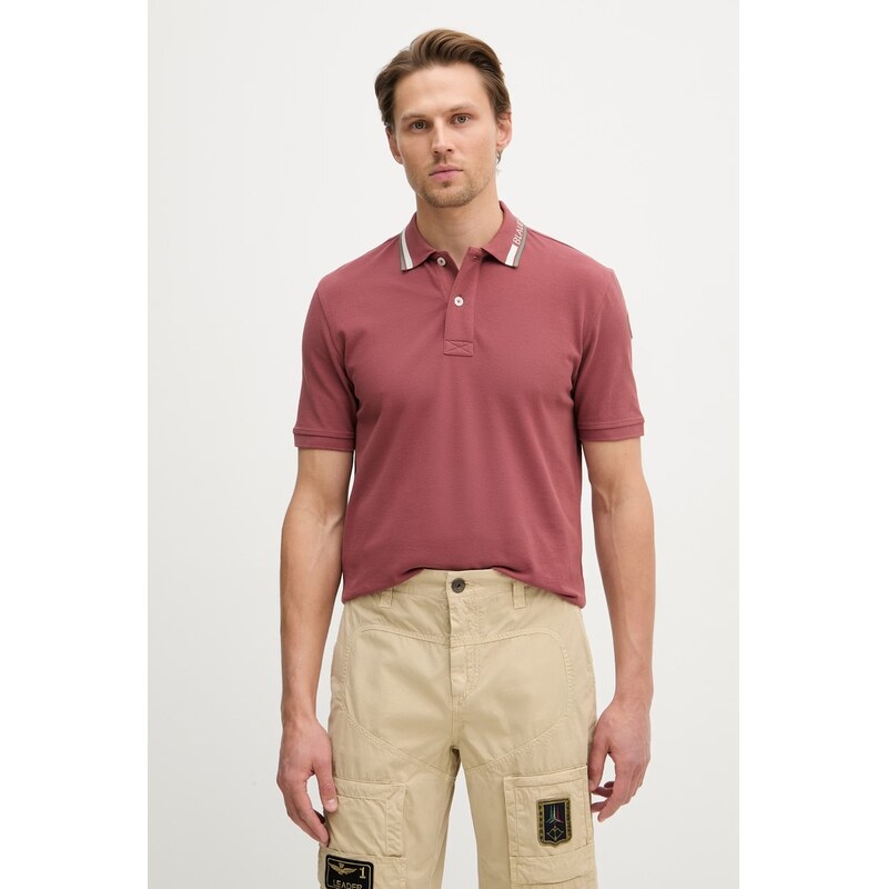 Blauer polo tričko pánske bavlnené RANSOM 68657108