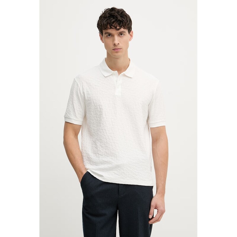 Armani Exchange Pánske bavlnené polo tričko Armani Exchagne 67913224
