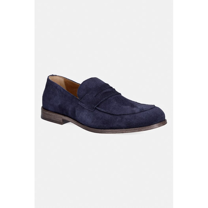 E-shop Fly London mokasíny pánske semišové CHUV073FLY