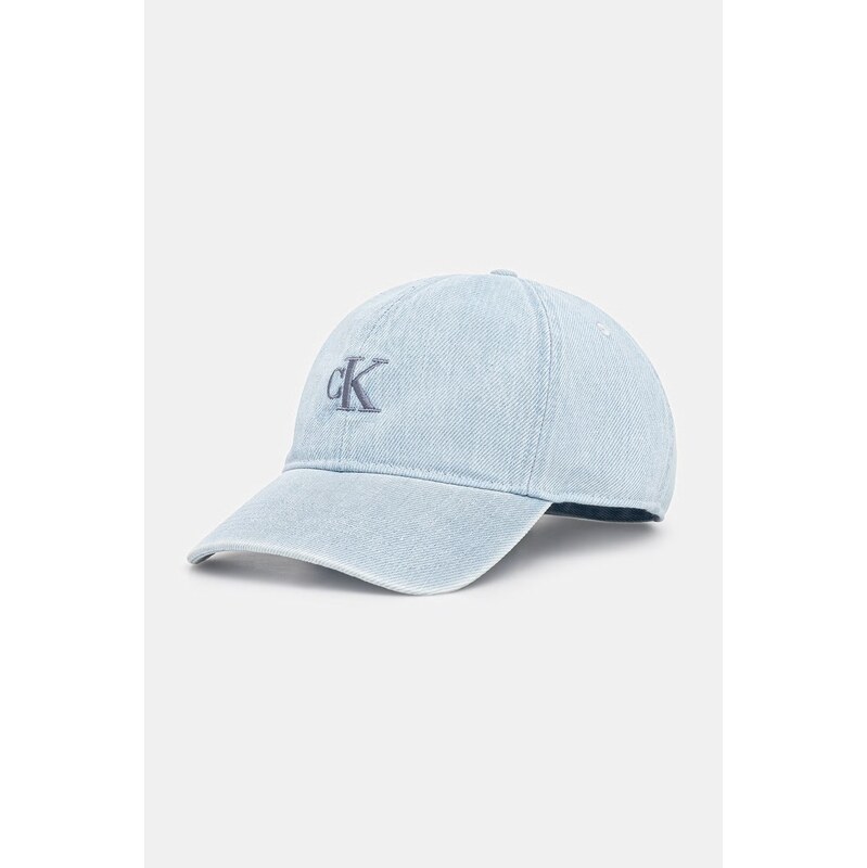 E-shop Calvin Klein čiapka so šiltom rifľová
