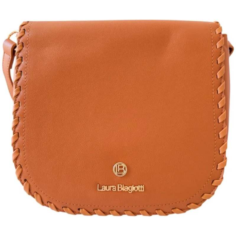 Koňaková crossbody kabelka Laura Biagiotti Ellette Cuoio 68658701