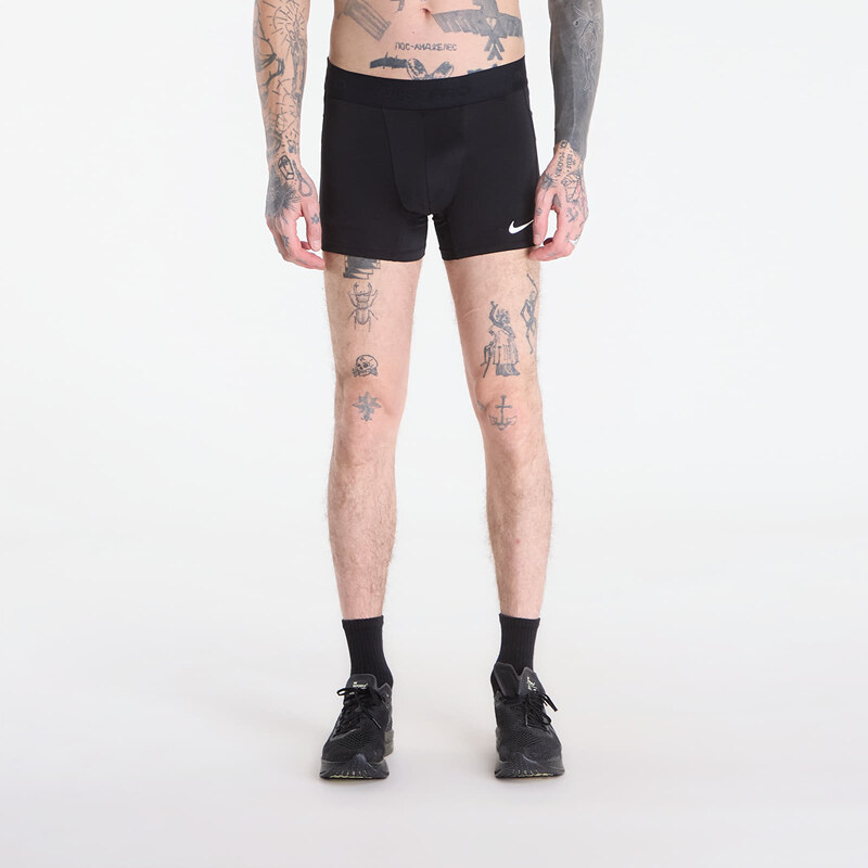 Šortky Nike Pro Mens Dri-FIT Brief Shorts Black/ White M 68659847