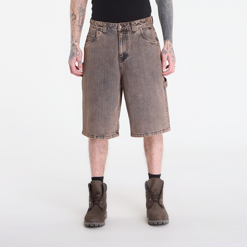 Šortky DIME Classic Denim Shorts Premium Brown 32 68664459