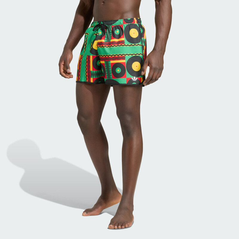 Adidas Šortkové plavky Jamaica x Bob Marley Orginals 12,70 cm 67659899
