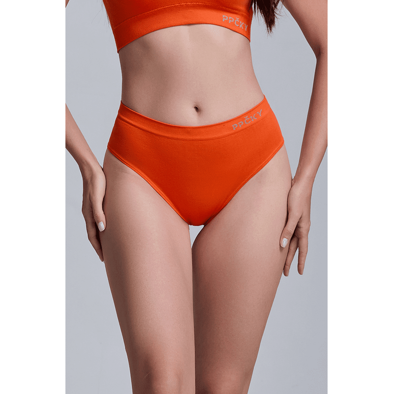 E-shop PPČKY SmoothLine Plameň Lilith Oranžové Brazilky - XS